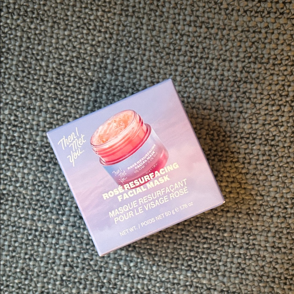 Then I Met You Rosè Resurfacing Facial Mask